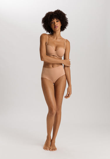 Invisible Cotton Cotton Blend Full Brief | Beige 71244-1272